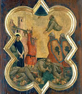 1290: Martyrdom of the Franciscans, by