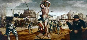 Gregorio: The Martyrdom of St Sebastian'. Gregorio Lopez