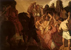 1625: The Martyrdom of St Stephen, by Rembrandt