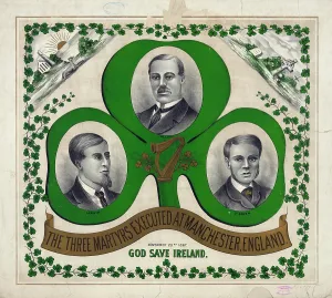 C1893: The three martyrs executed at Manchester, England