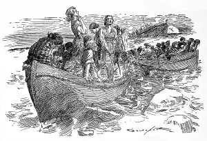 Sinks: The Martyrs by Homer Davenport