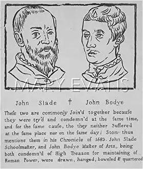 Quartered: MARTYRS SLADE AND BOYNE