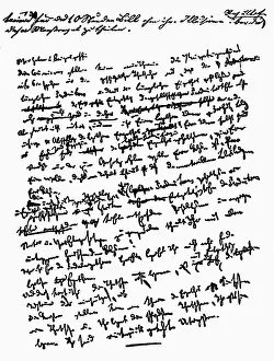 Scetch: Marx, Karl, 5.5.1818 - 14.3.1883, German philosopher