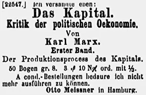 Kapital: Marx, Karl, 5.5.1818 - 14.3.1883, German philosopher