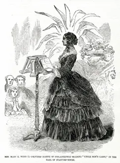 Reciting: Mary E Webb reading Uncle Tom's Cabin