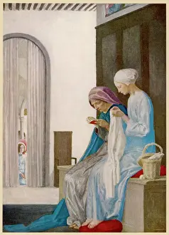 Elizabeths: MARY IN ELIZABETH'S HOME