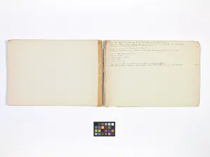The Geffrye Museum Trust Limited: Mary Gibbs Shapter Drawing Book