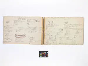 The Geffrye Museum Trust Limited: Mary Gibbs Shapter Drawing Book