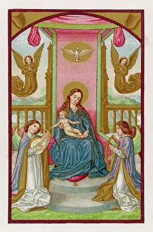 Entertained: MARY, JESUS, ANGELS