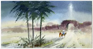 Cooke: Mary and Joseph arriving at Bethlehem