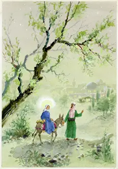 Cooke: Mary and Joseph arriving at Bethlehem