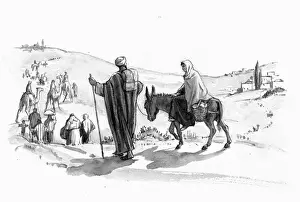 Journeying: Mary and Joseph set out for Bethlehem