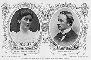 Kedleston: Mary Leiter and Hon. G.N. Curzon