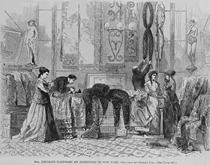 Allowance: Mary Lincoln put her wardrobe on exhibition ?