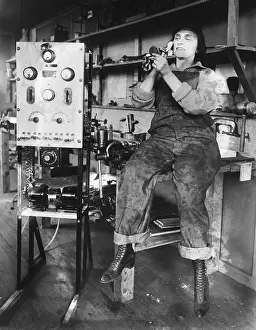 Employ: Mary Loomis, Radio School Operator