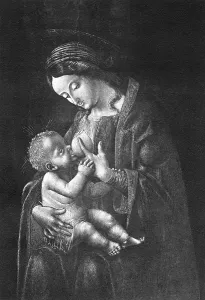 Bartolommeo: Mary nursing the child by Bramantino