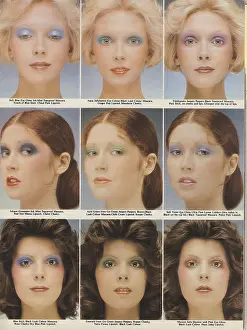 Redhead: Mary Quant eye shadow advertisement