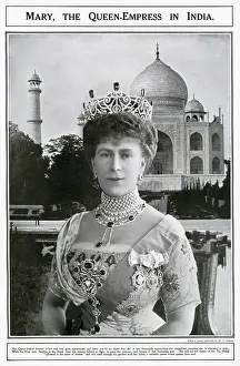 Superimposed: Mary, the Queen-Empress in India 1911