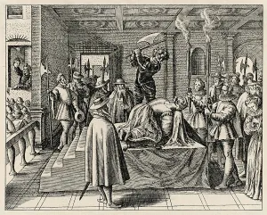 Fotheringay: Mary Queen of Scots executed