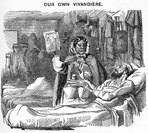 Mary Seacole - cartoon in Punch