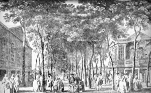 1755: Marylebone Gardens, London