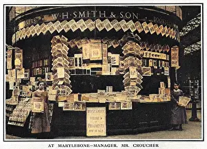Bookstall: Marylebone station Bookstall