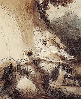 Westall: The Three Marys at the Sepulchre