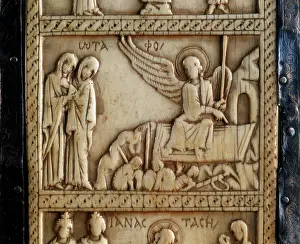 Diptych: The Marys at the tomb