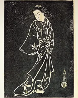 Promenading: Masanobu, Okumura (circa