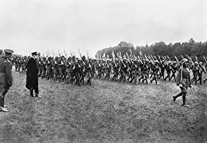 Garrigue: Masaryk during military parade