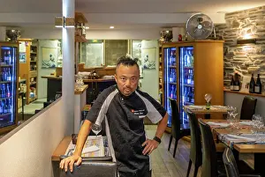 Chef: Masashi Iijima, Le 5e Peche restaurant, Collioure, France
