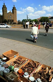 Streetside: Maseru, Lesotho 2001 @ Cedric Nunn