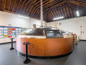 Mashing: Mash tun, Oban Distillery, Oban, Argyll and Bute, Scotland