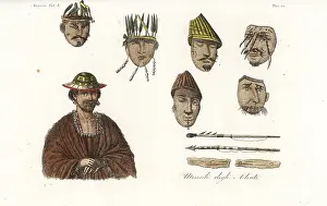 Aleut: Masks, hats and tools of the Aleut people