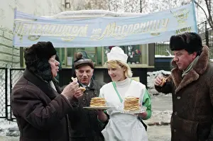 Velichkin: Maslenitsa - carnival in Moscow