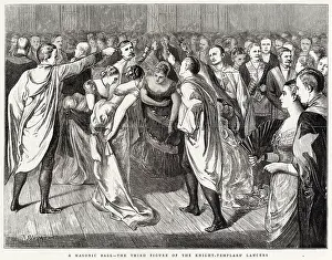 Lancers: A masonic ball 1876