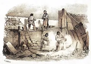 Stonemason: MASONS AT WORK