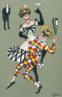 Steve Rumney: MASQUERADE COUPLE 20C