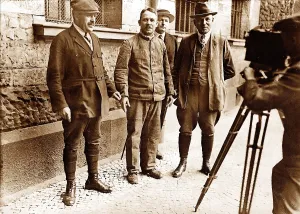 Murders: Mass murderer Friedrich Haarmann after his arrest