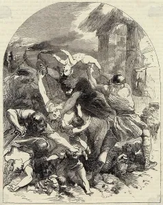 Brice: Massacre of the Danes by the Saxons