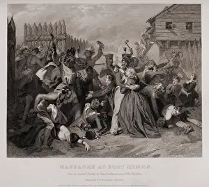 Creeks: Massacre at Fort Minns. On August 30 1813 ?