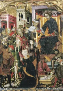Comunitat: Massacre of the Innocents. 1490s. Work of Lorenzo
