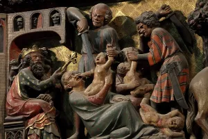 Rood: Massacre of the Innocents, choir screen, Cathedrale