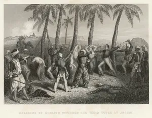 Jhansi: Massacre at Jhansi - 1858