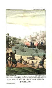 Vanuatu: Massacre of de Langle, Lamanon, etc. by natives of Vanuatu