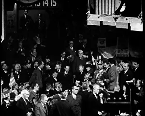 Hoovers: Masses of President Herbert Hoover's Supporters