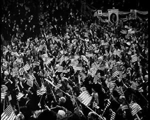 Hoovers: Masses of President Herbert Hoover's Supporters