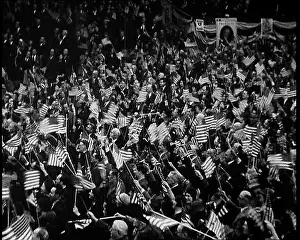 Hoovers: Masses of President Herbert Hoover's Supporters