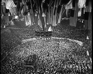 Hoovers: Masses of President Herbert Hoover's Supporters