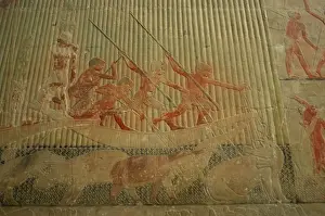 Nail: Mastaba of Ti. Interior. Egypt